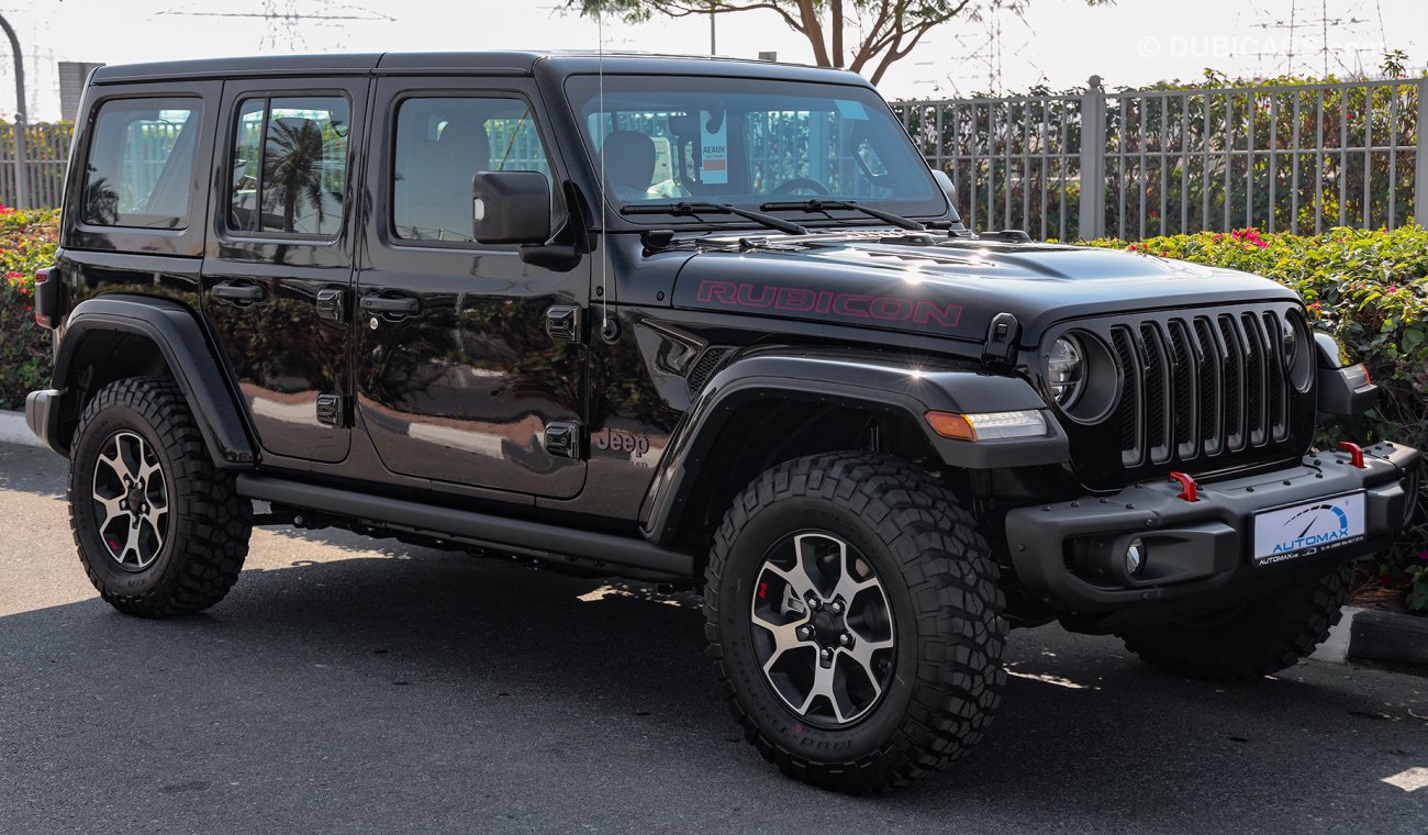 Jeep Wrangler Unlimited Rubicon V6 3.6L , GCC , 2021 , 0Km , W/3 Yrs or 60K Km WNTY @Official Dealer