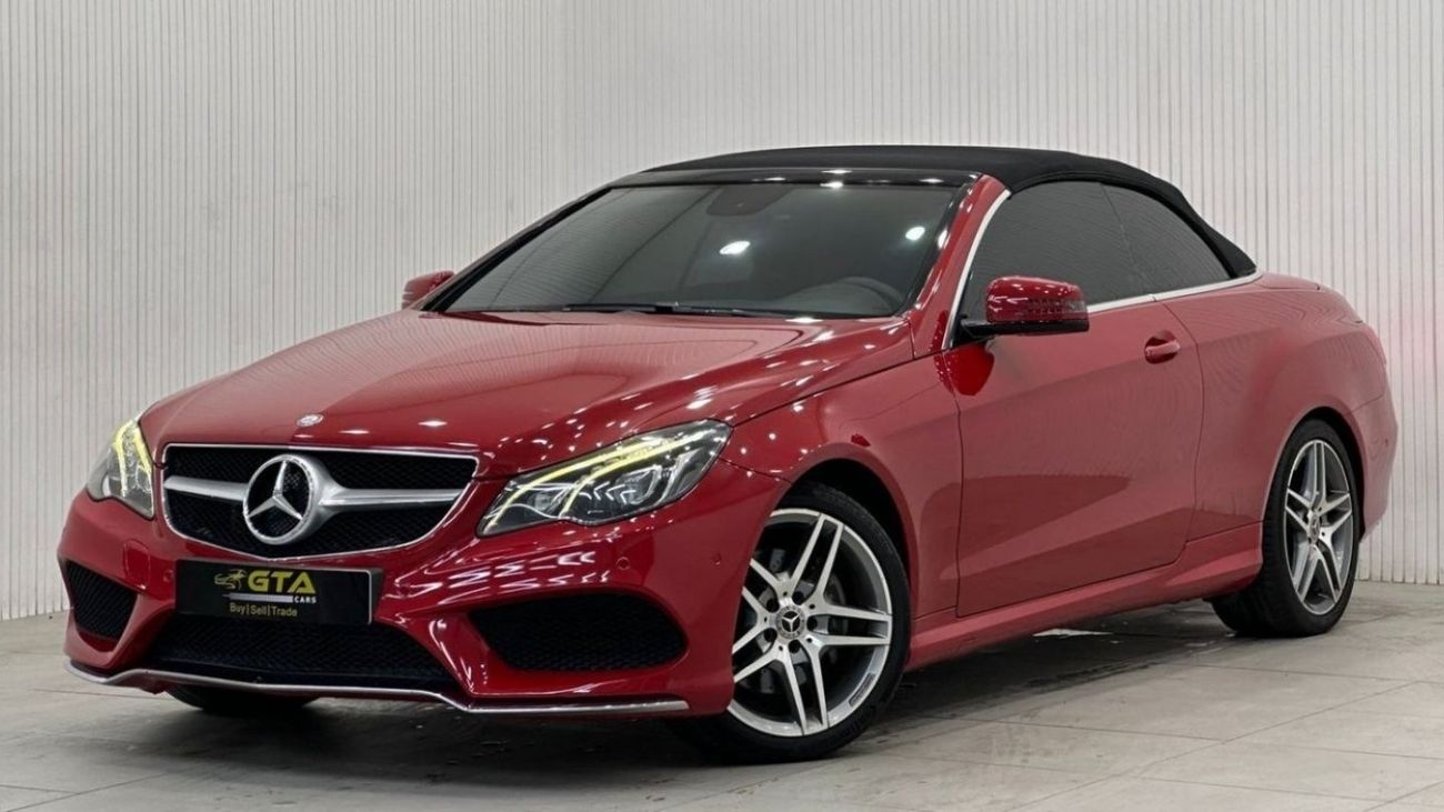 Mercedes-Benz E 250 Std 2014 Mercedes Benz E250 AMG Cabriolet, Service History, Low Kms, GCC