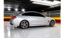 BMW 435i RESERVED ||| BMW 435i M-kit 2016 GCC under Agency Warranty with Flexible Down-Payment.