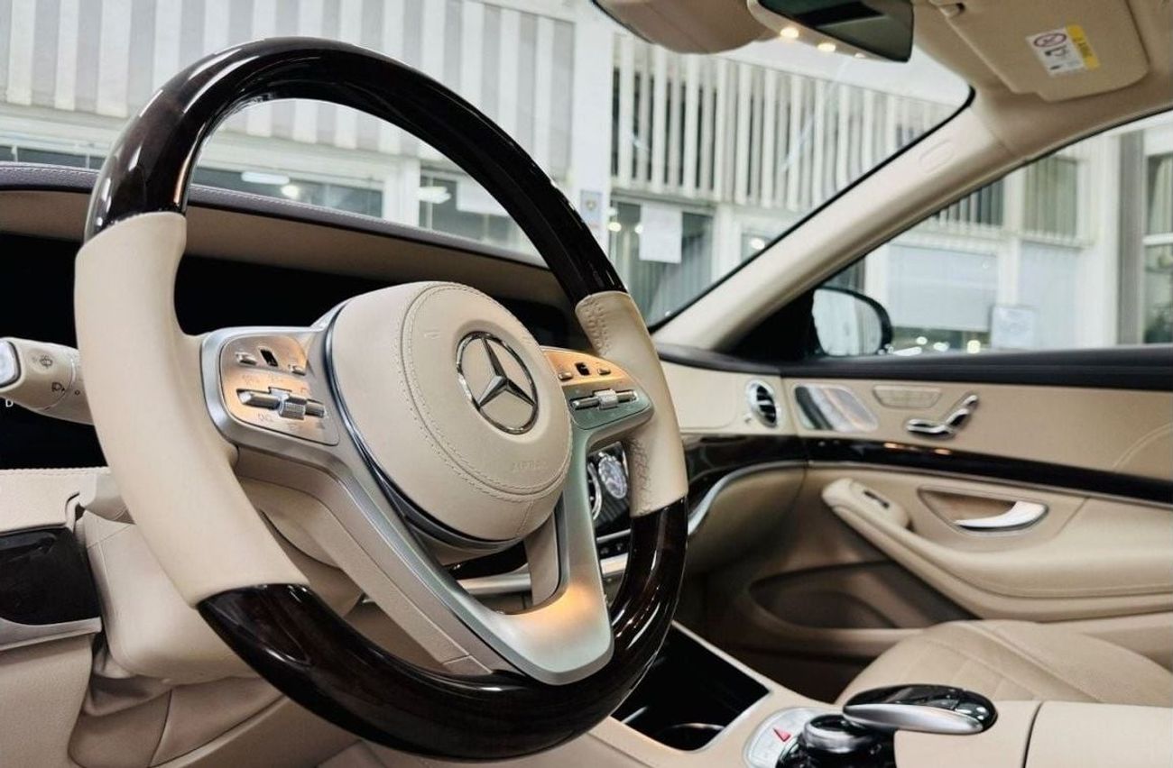 Mercedes-Benz S 560 Exclusive Edition GCC .. FSH .. Low Milegea .. Perfect Condition