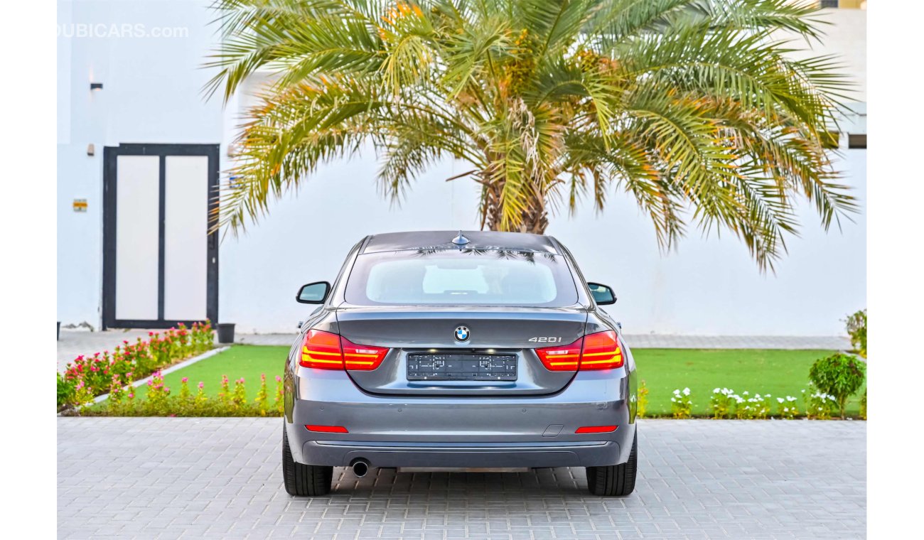 بي أم دبليو 420 Sport Line | AED 1,351 Per Month | 0% DP | Exceptional Condition