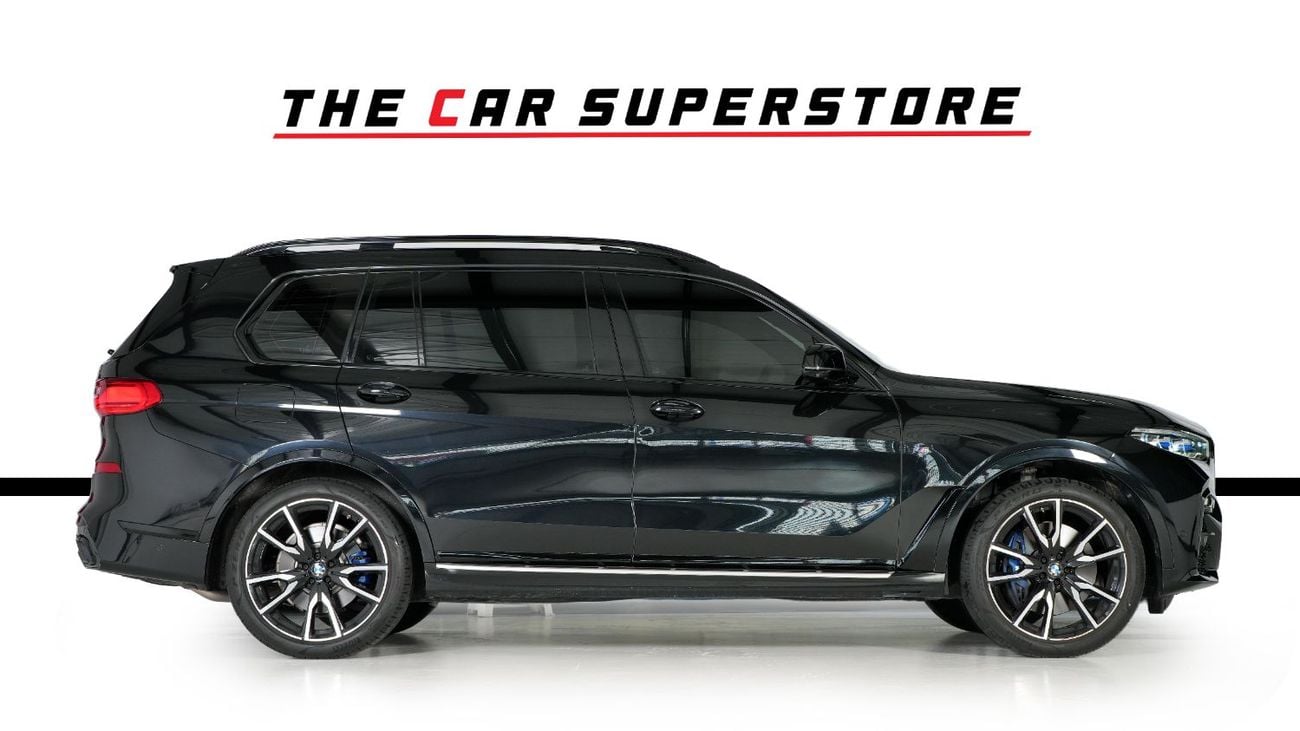 BMW X7 40i M Sport Pure 3.0L (335 HP) GCC-BMW Warranty Until 27/11/2026-7 Seats