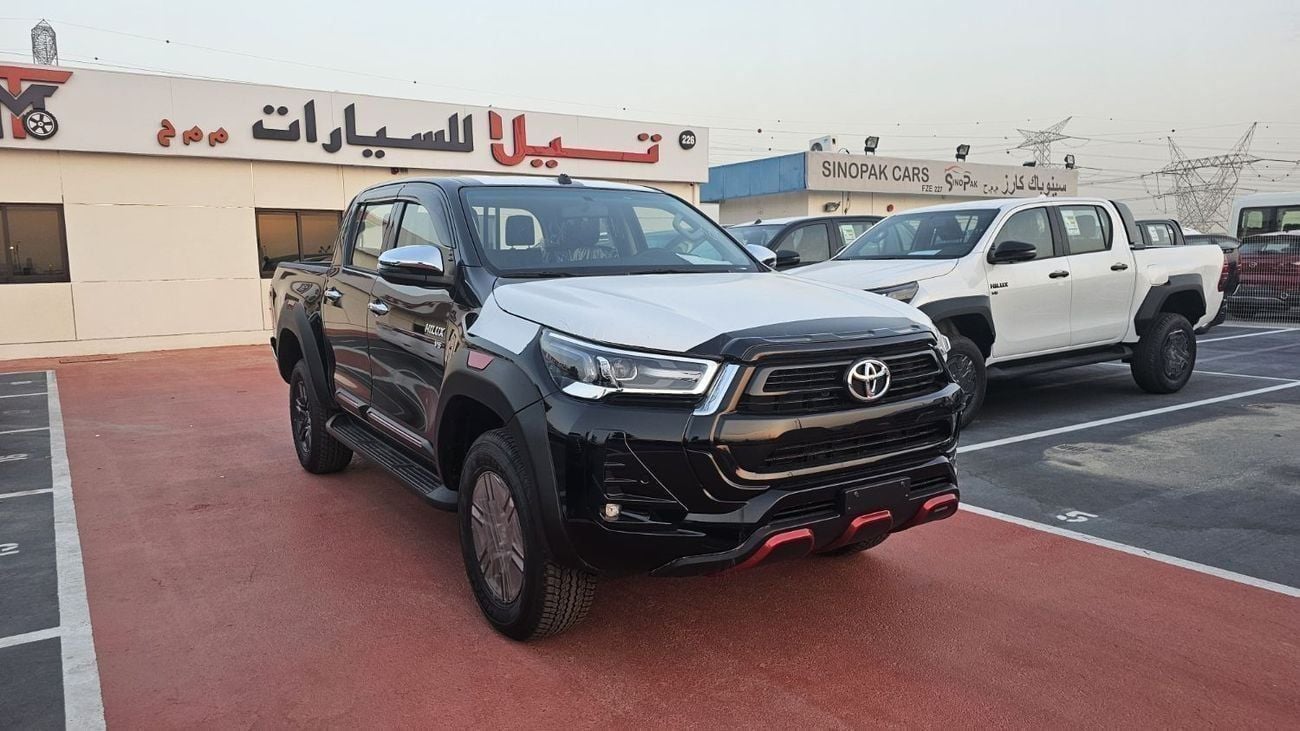 تويوتا هيلوكس TOYOTA HILUX 4.0 FENDER BLACK 2026