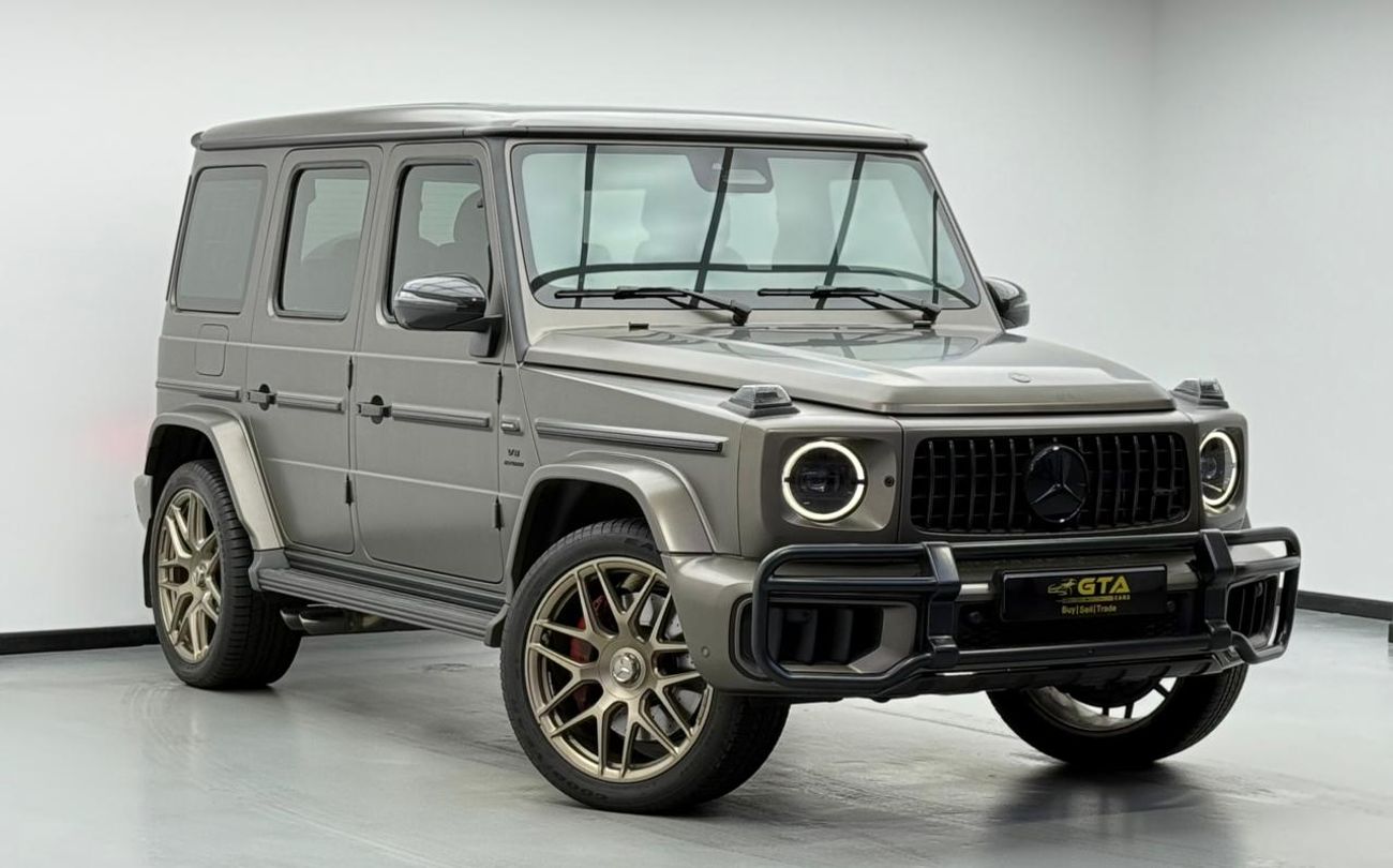 Mercedes-Benz G 63 AMG 4MATIC SUV 2025 Mercedes-AMG G 63 ,Agency Warranty + Service Contract Jan/2030 ,Full Service History