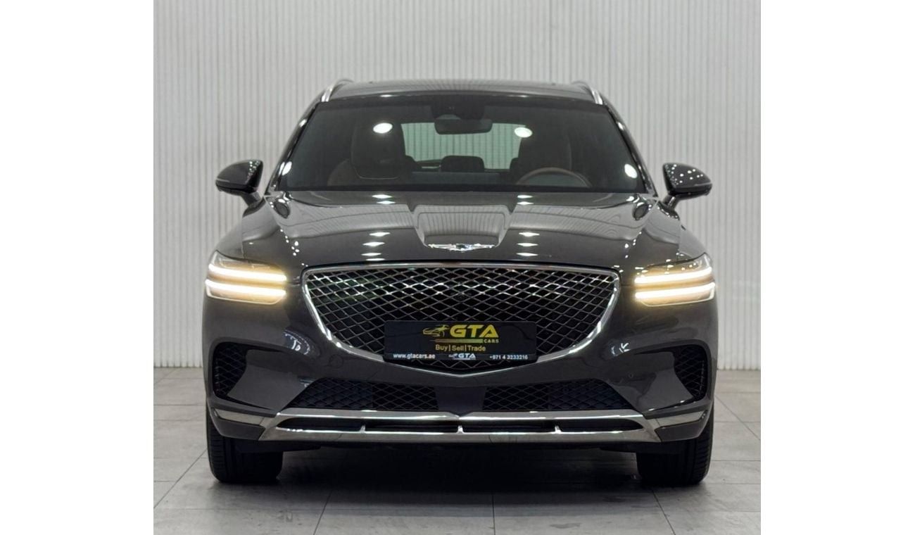 جينيسس GV70 Prestige 2023 Genesis GV70, 2028 Genesis Warranty + Service Pack, Fully Loaded, Very Low Kms, GCC