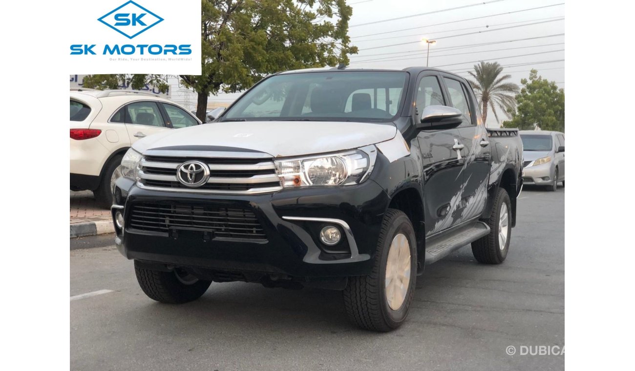 Toyota Hilux 2.4L Diesel, Full Option, Alloy Rims 17'', Rear AC, Push Start Button, Chromic Plating