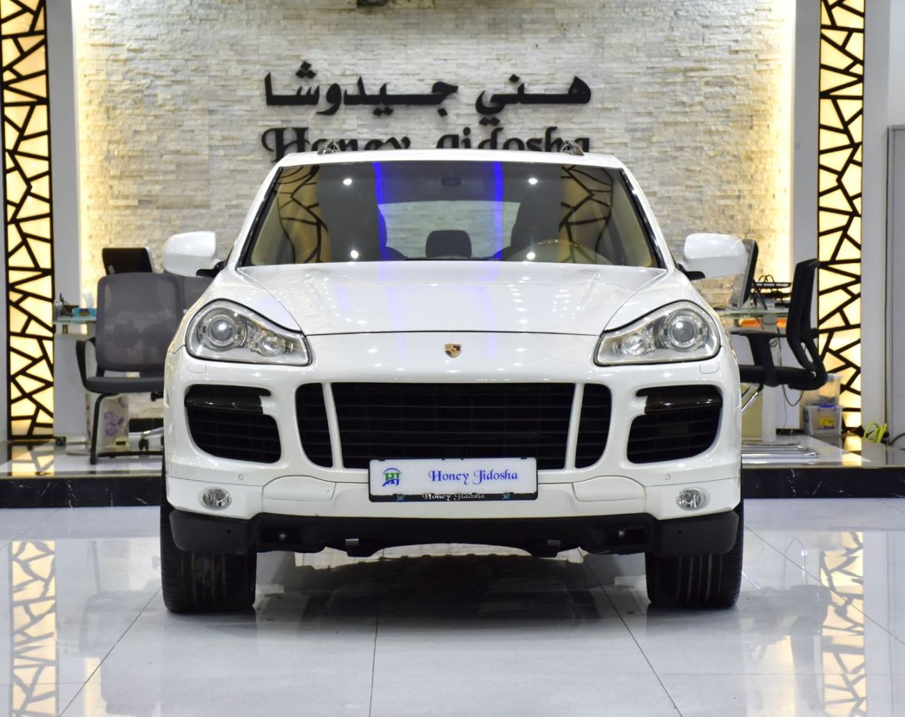 Porsche Cayenne EXCELLENT DEAL for our Porsche Cayenne ( 2008 Model ) in White Color GCC Specs