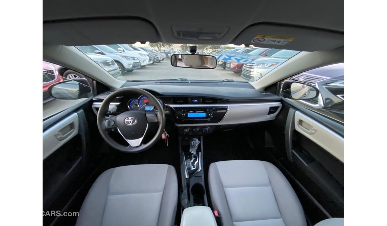 Toyota Corolla 2015 TOYOTA COROLLA 1.6L SE GCC SPECS