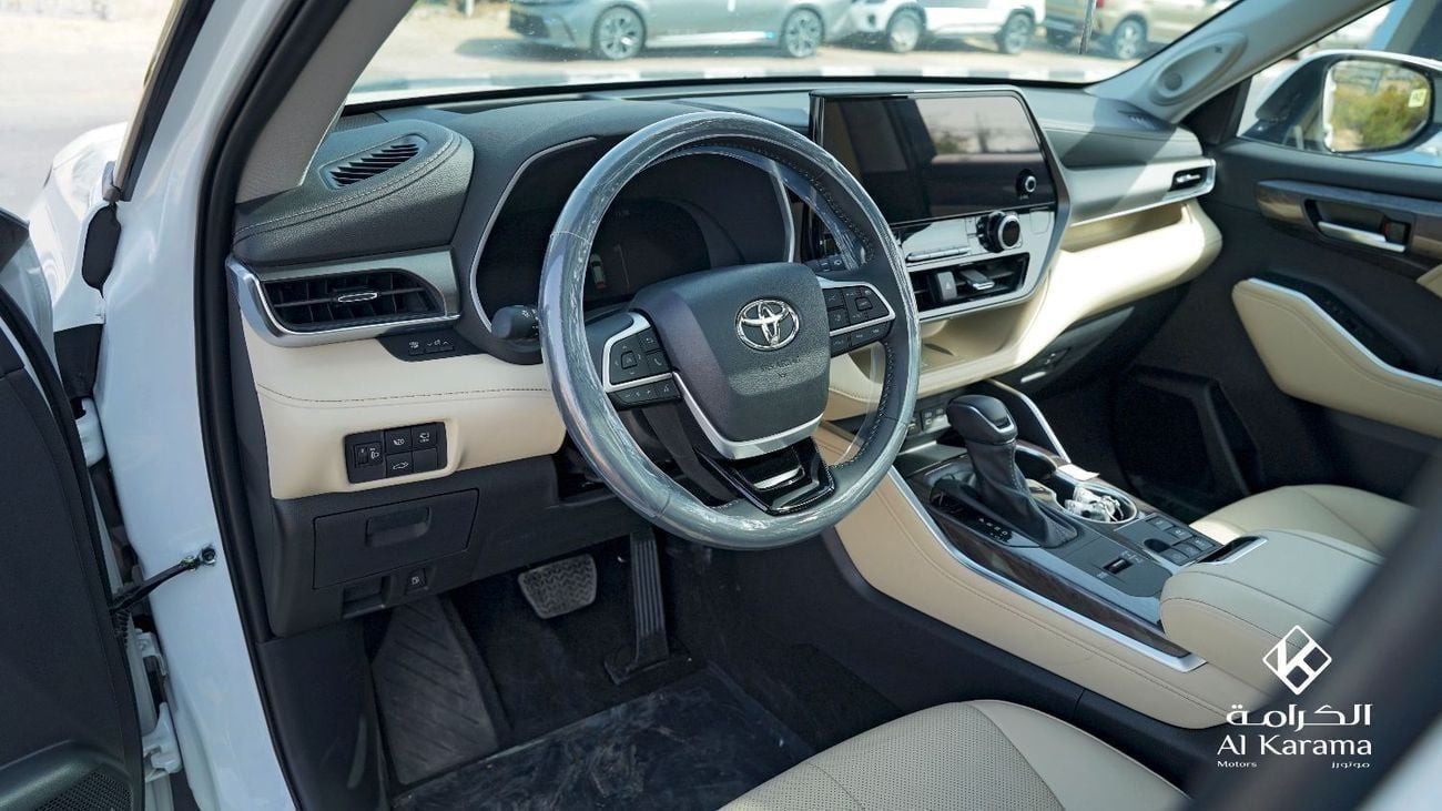 تويوتا هايلاندر VXR 2.5L Hybrid | Limited | 7 Seater SUV with Radar | JBL Sound | 360 Camera | Panoramic Sunroof | 2