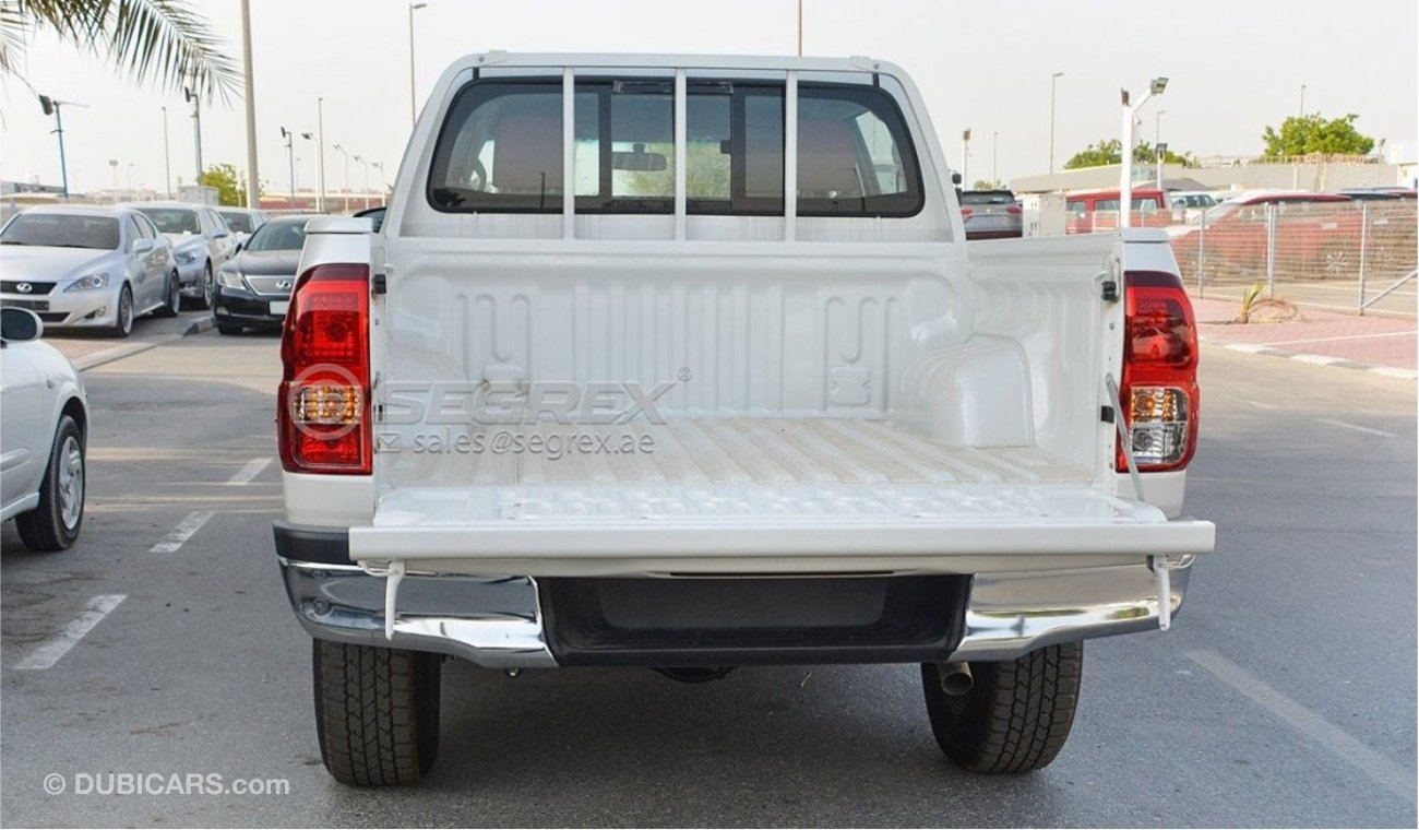 تويوتا هيلوكس DC DIESEL 2.4L 4x4 STD 6MT STEEL WIDE, AC, LED FOG