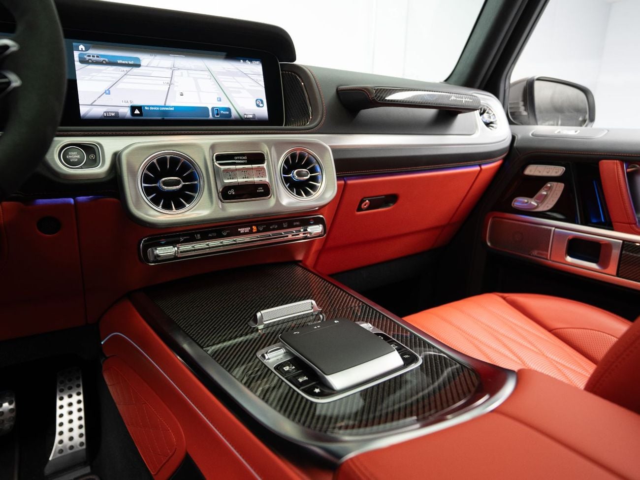 مرسيدس بنز G 63 AMG STANDARD BUY NOW, PAY 2027 | THE BLACKLINE STANDARD | 2030 Mercedes Warranty + Service Contract, GCC