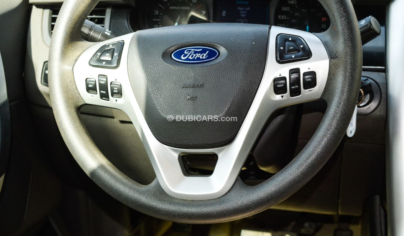 Ford Edge Gulf without accidents No. 2, burgundy, inside beige, without accidents, cruise control, rear wing c