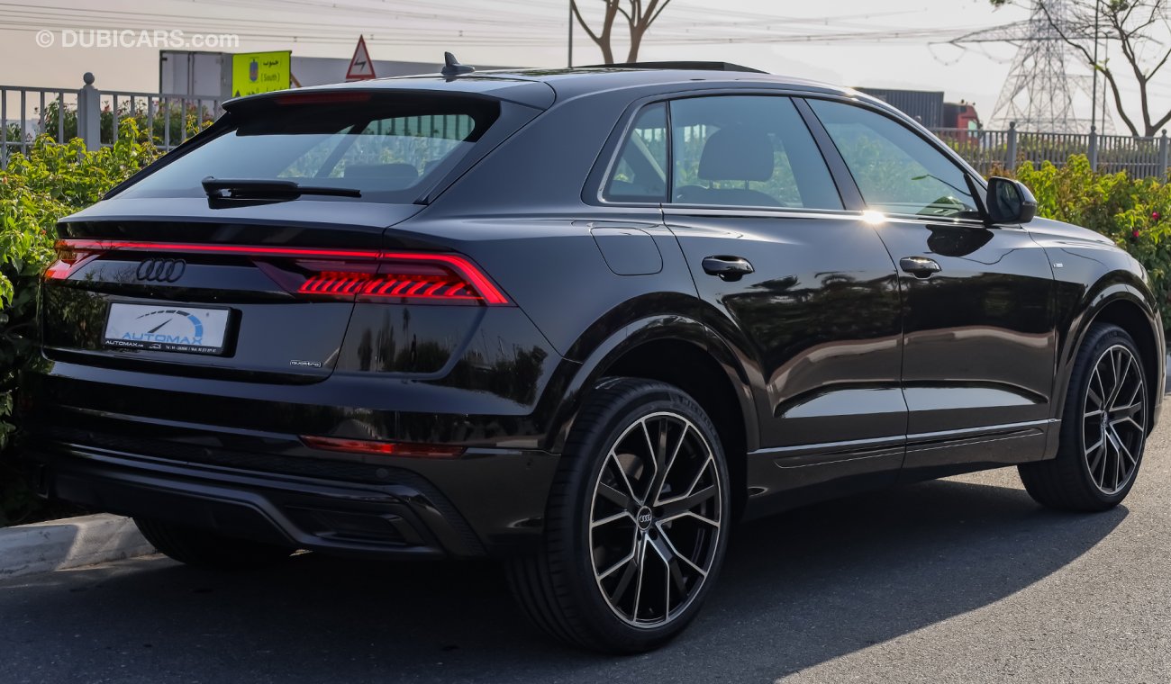 Audi Q8 S-Line 55-TFSI Quattro V6 3.0L , 2022 , GCC , 0Km , W/3 Yrs or 100K Km WNTY