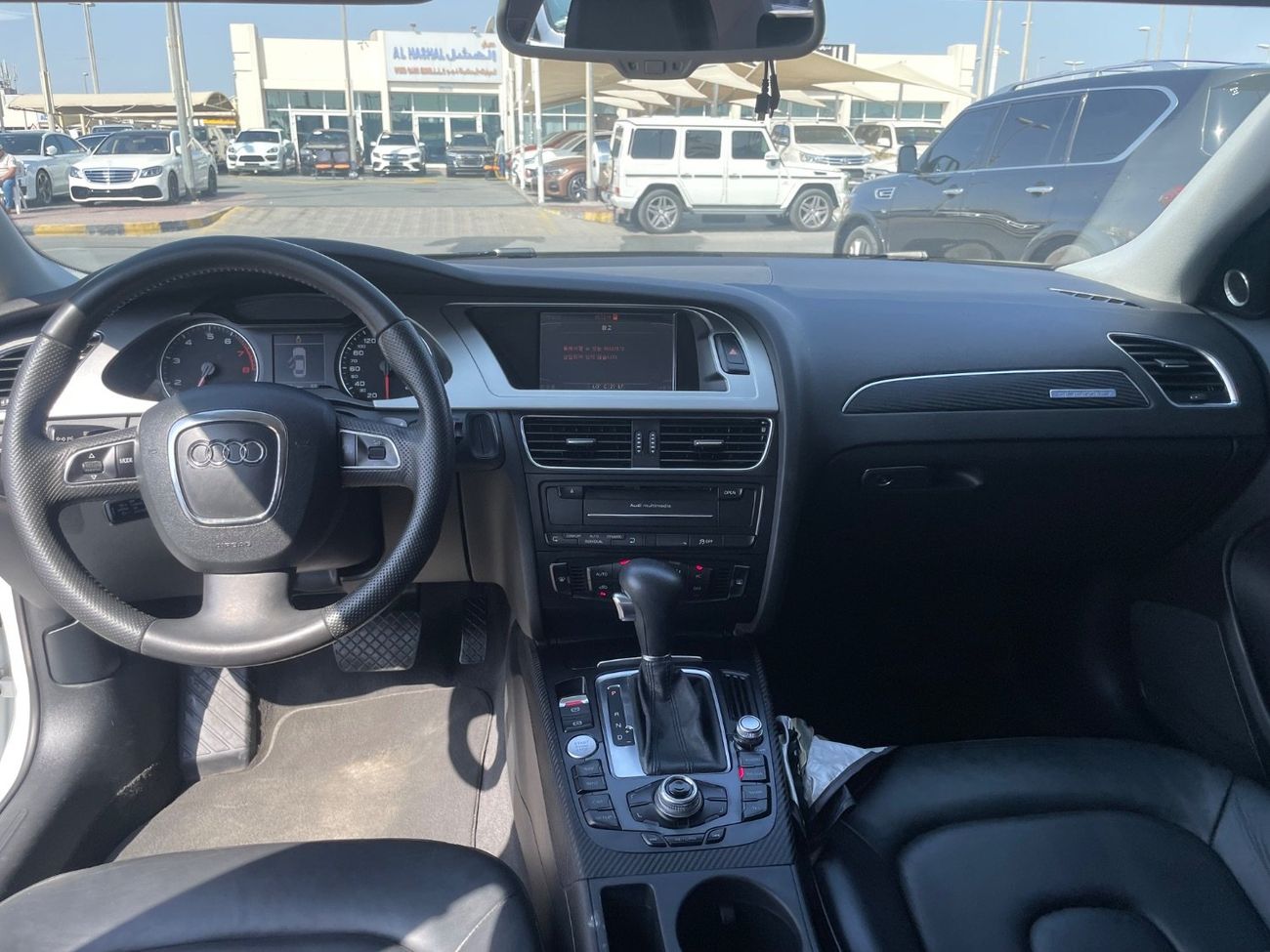 أودي A4 وارد كوريا اوراق جمارك فل اوبشن بدون حوادث