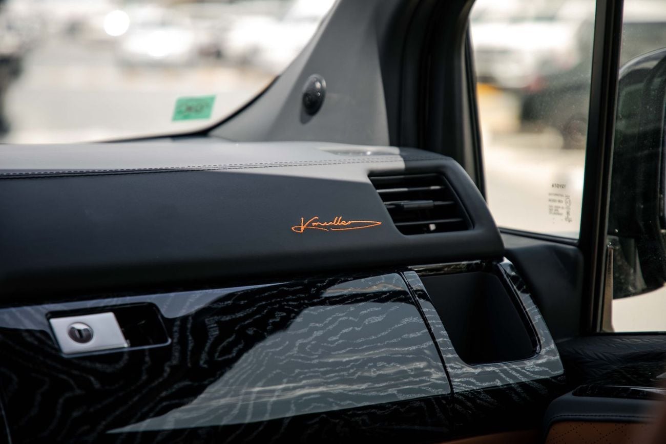 Toyota Hiace Alpha A380 KMuller Edition 3.5L - Black Inside Brown | Export Only