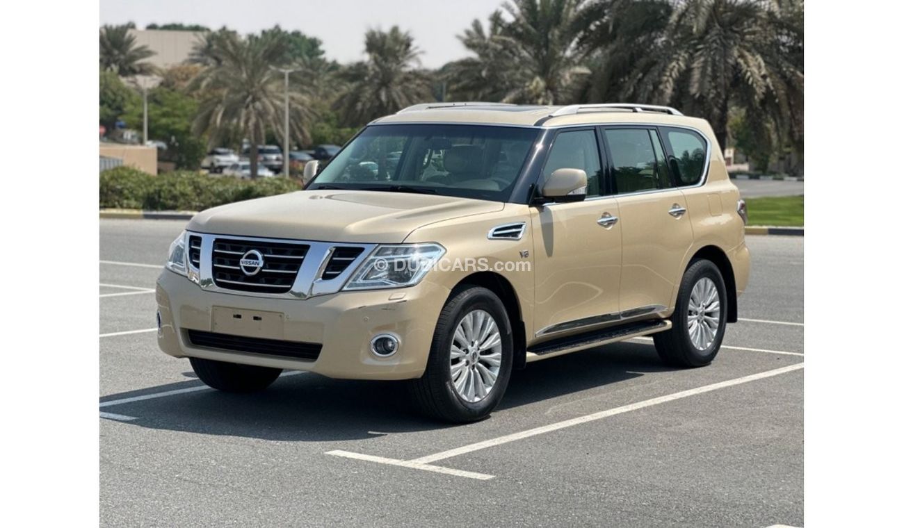 نيسان باترول LE تيتانيوم موديل 2017 خليجي حاله ممتازه جدا من الداخل والخارج فل مواصفات كراسي جلد  وكاميرا خلفيه و