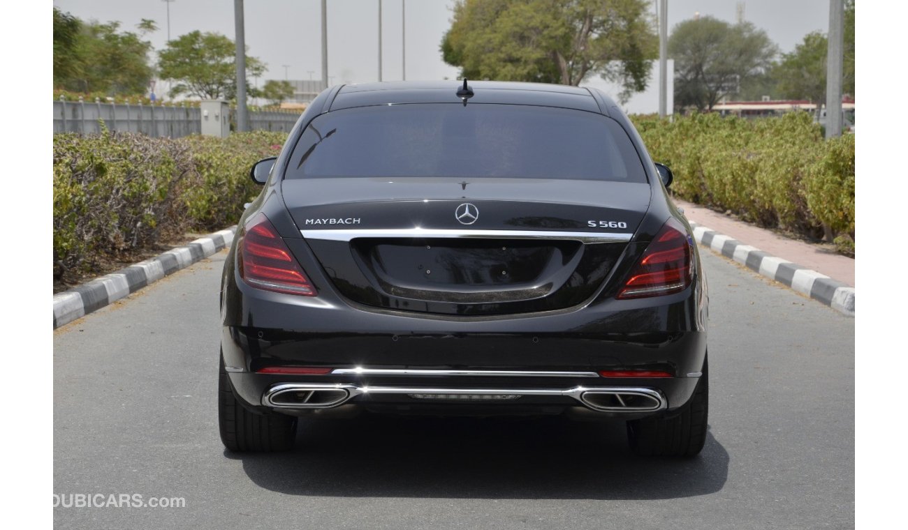 Mercedes-Benz S 560 Maybach 2019 NEW INTERNATIONAL WARRANTY 2 YEARS  -Special offer price including cust