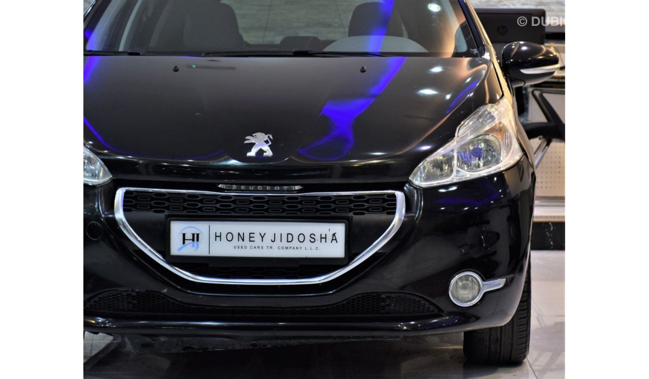 بيجو 208 AMAZING Peugeot 208 Hatchback! 2013 Model!! in Black Color! GCC Specs