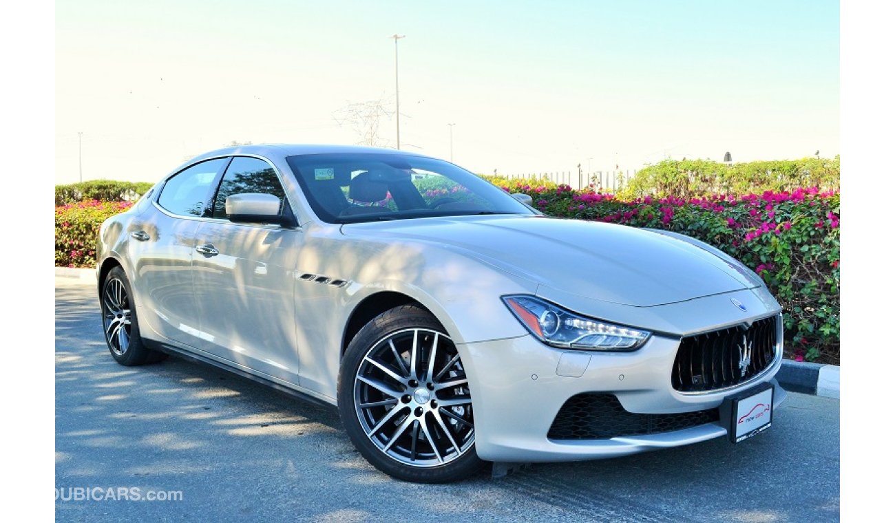 Maserati Ghibli - ZERO DOWN PAYMENT - 3,330 AED/MONTHLY - UNDER WARRANTY