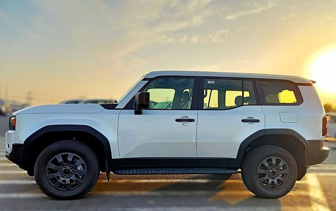 تويوتا برادو Toyota Land Cruseir Prado  2.8L  Diesel  Turbo 4*4 Full Option  7 Seats White Color 2026 Model