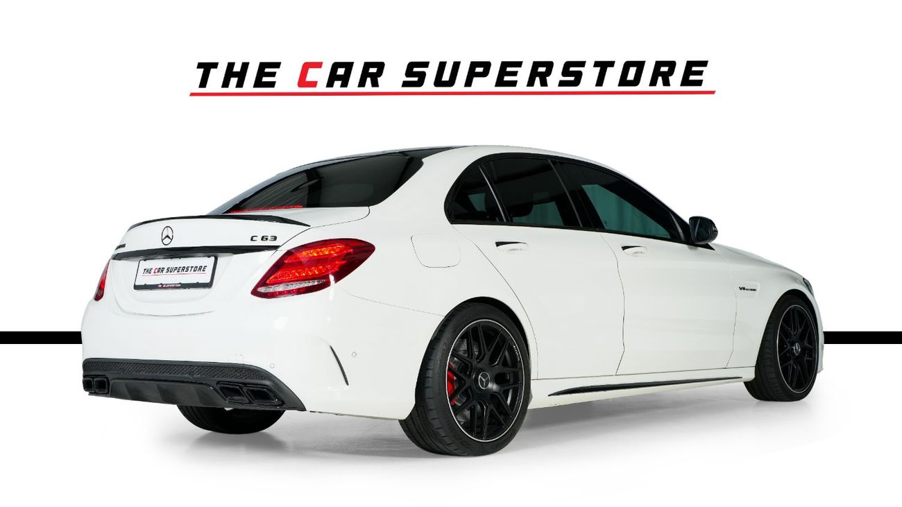 Mercedes Benz C63 AMG STANDARD Std 4.0L Sedan 2017-MERCEDES BENZ C63 AMG-FULL SERVICE HISTORY-IMMACULATE CAR