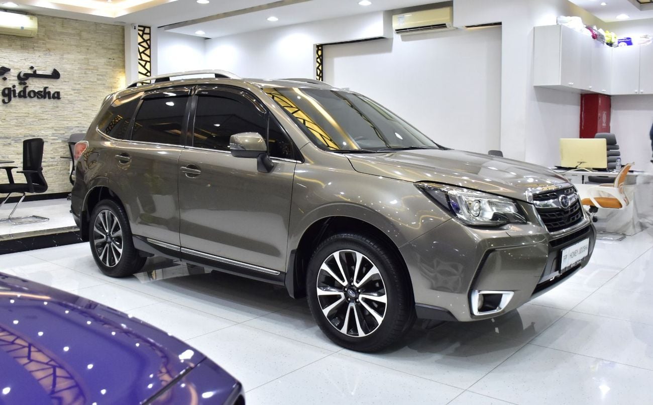 Subaru Forester PREMIUM EXCELLENT DEAL for our Subaru Forester AWD ( 2018 Model ) in Brown Color GCC Specs
