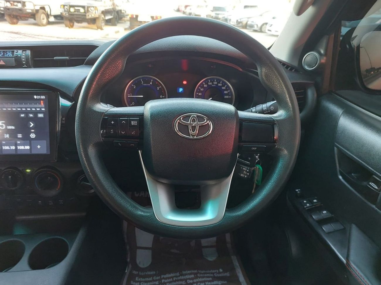 Toyota Hilux TOYOTA HILUX PICKUP RHD 2018 MODEL 2.8 L DIESEL AUTOMATIC(PM17843)