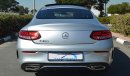 Mercedes-Benz C 300 Coupe 2019, 2.0L I-4 Turbo, GCC, 0km with 3 Years or 100,000km Warranty