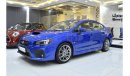 سوبارو امبريزا WRX EXCELLENT DEAL for our Subaru WRX AWD ( 2020 Model ) in Blue Color GCC Specs