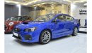 Subaru Impreza WRX EXCELLENT DEAL for our Subaru WRX AWD ( 2020 Model ) in Blue Color GCC Specs