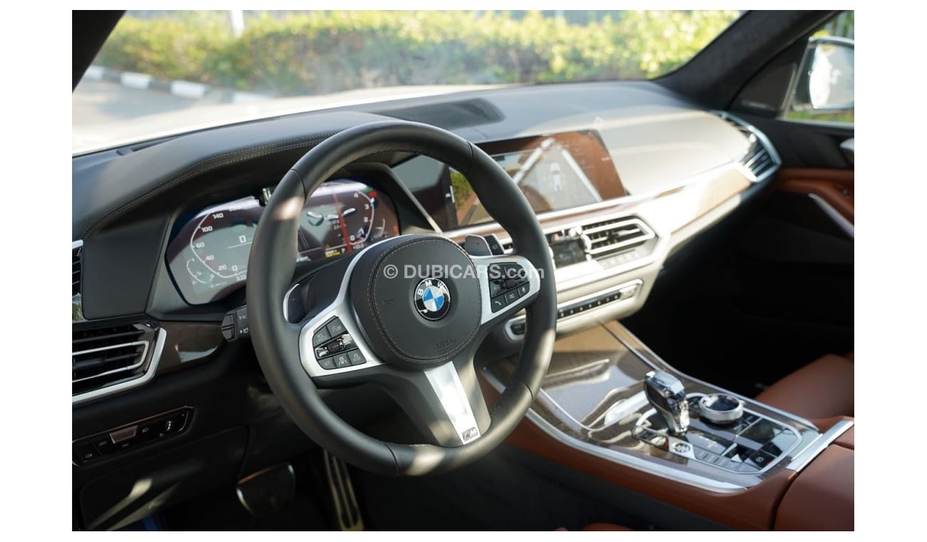 BMW X5M 2023 BMW X5 x-Drive 50i V8 White color 0Km