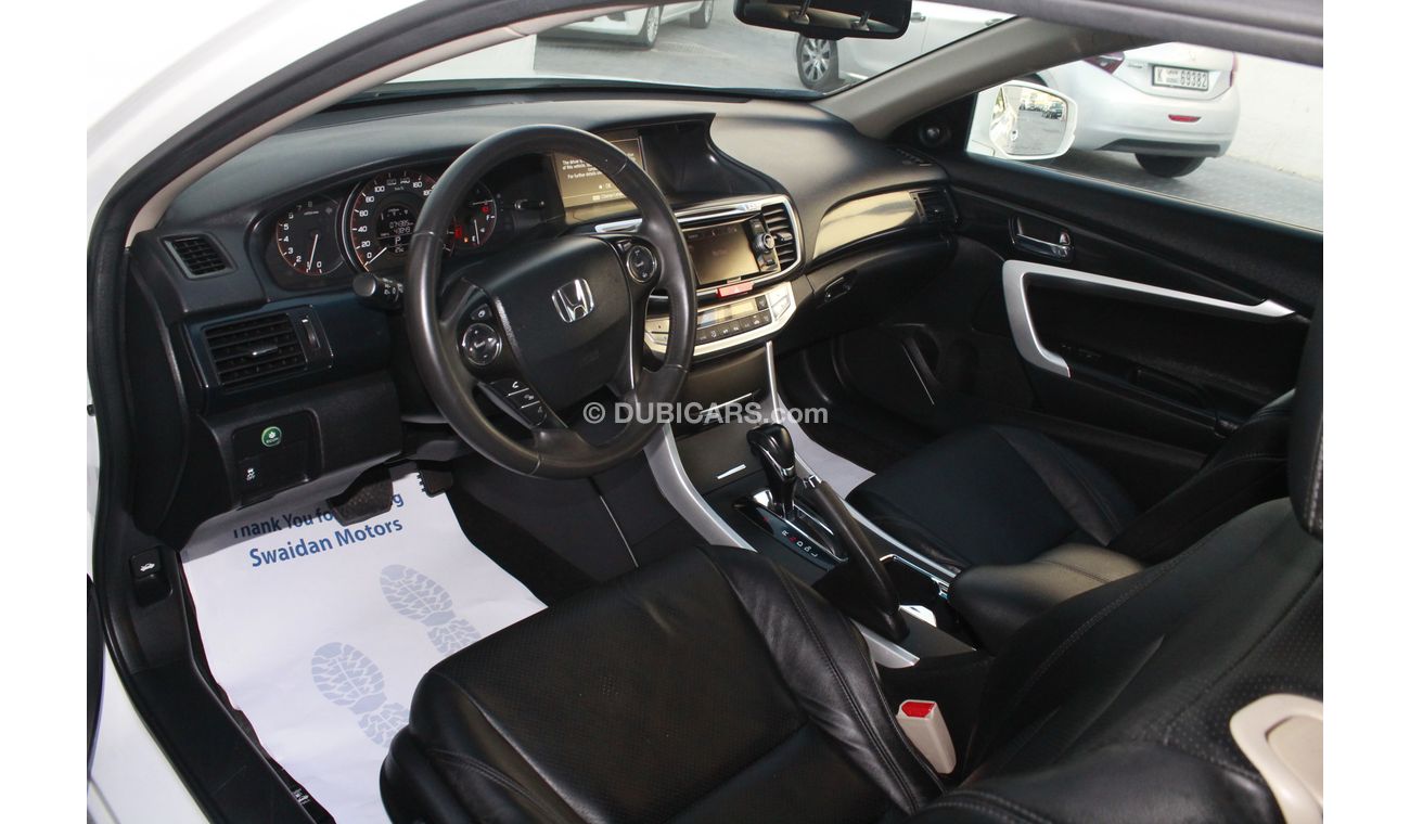 هوندا أكورد كوبيه 2.4L 2014 MODEL UNDER WARRANTY 09/09/2019/UNLIMITED