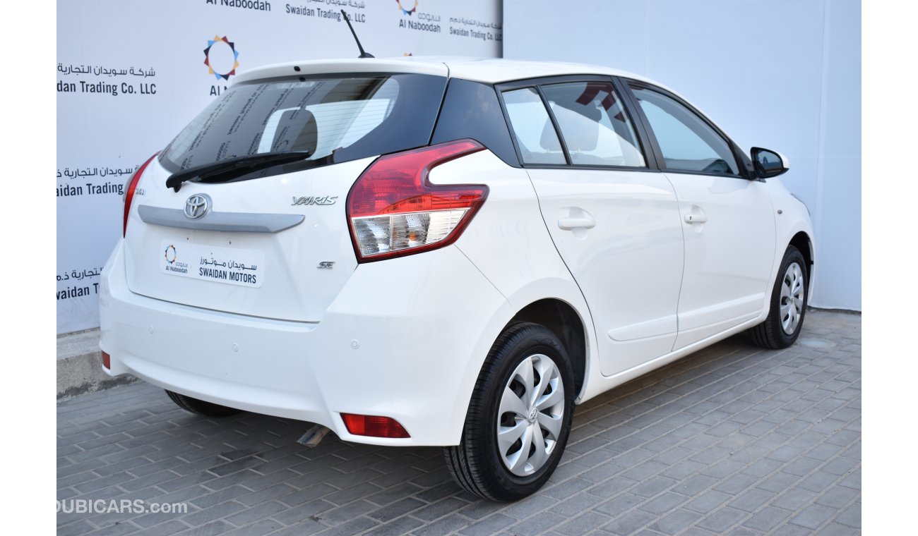 تويوتا يارس 1.3L SE HATCHBACK 2016 GCC SPECS WITH DEALER WARRANTY