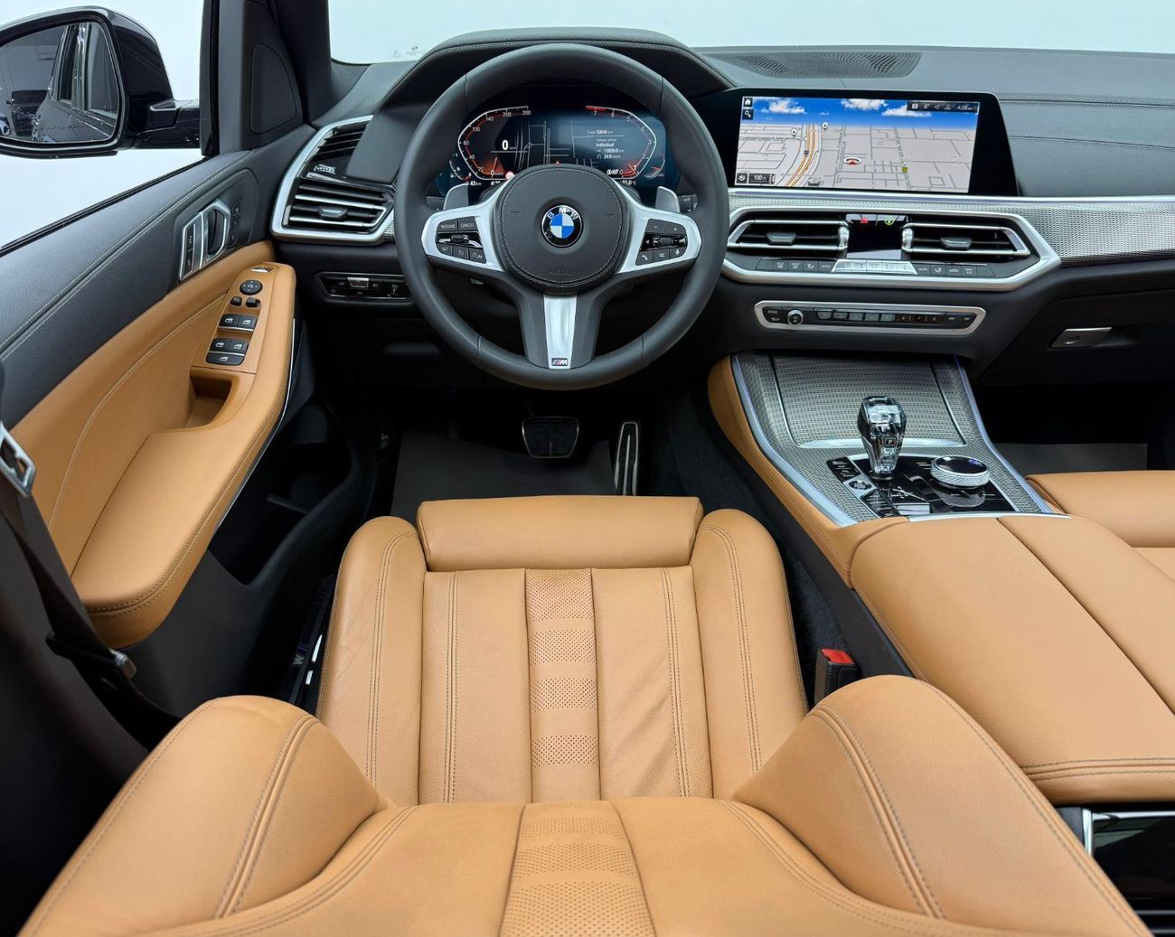 BMW X5 40i M Sport 3.0L 2022 BMW X5 xDrive40i M-Sport, 2027 BMW Warranty + Service Pack, Very Low Km, GCC