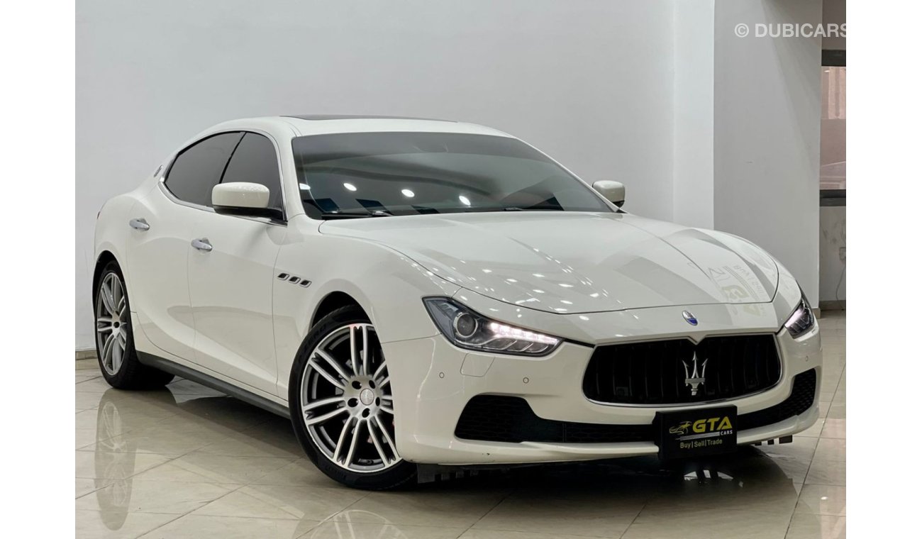 Maserati Ghibli S Q4 2016 Maserati Ghibli S Q4, Full Service History, Warranty, GCC