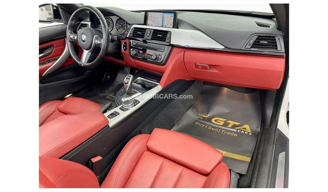 BMW 435i M Sport 2015 BMW 435i M-Kit Convertible, Full BMW Service History, Great Condition, GCC Specs