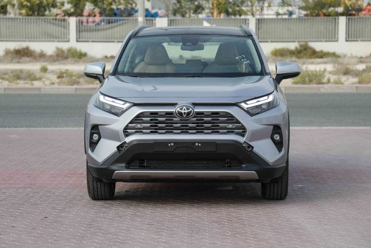 تويوتا راف ٤ 2025 TOYOTA RAV4 2.5 HIGH Hybrid - SILVER inside BEIGE | Export Only