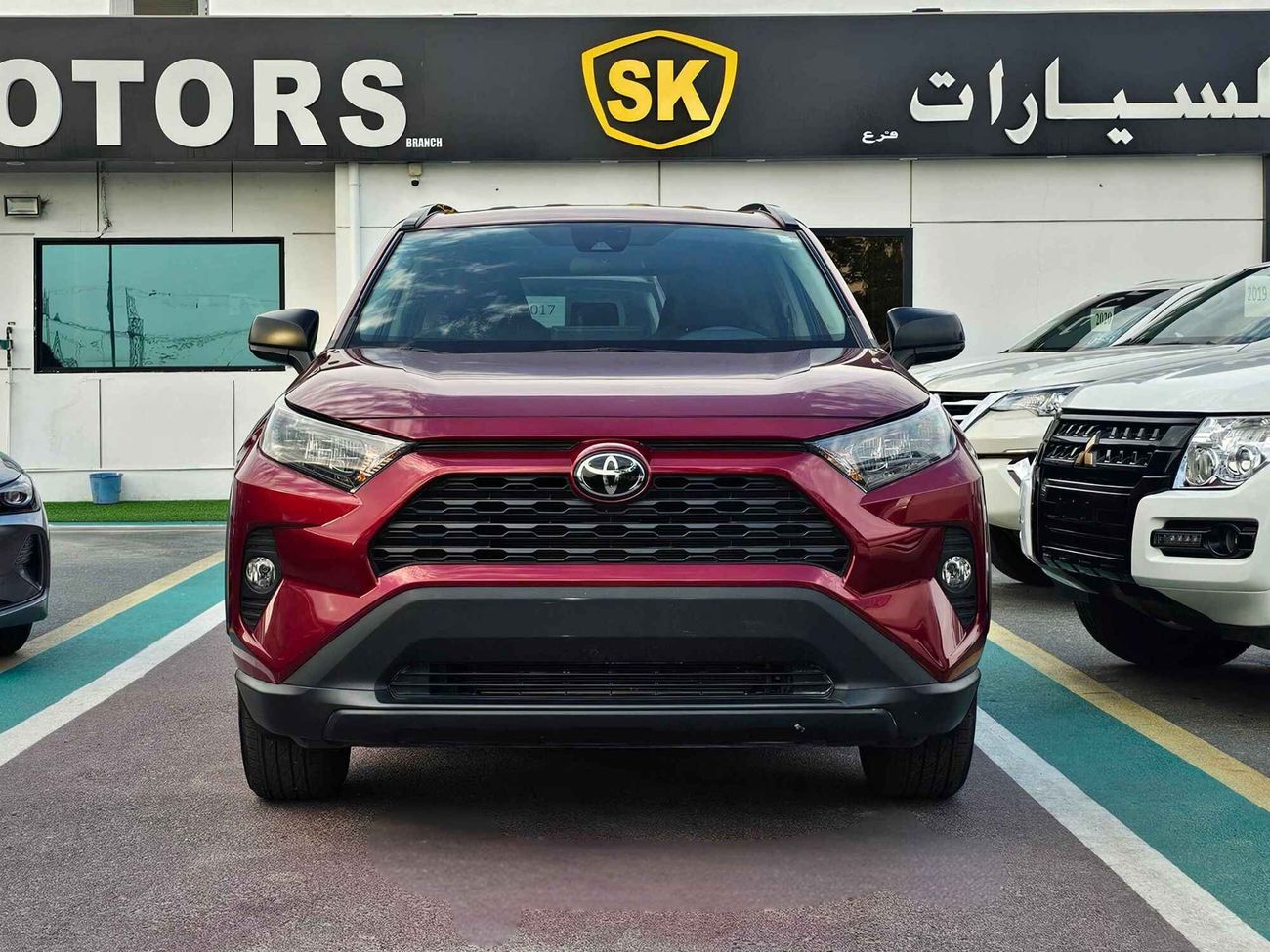 تويوتا راف ٤ LE/ LOW MILEAGE/ ORG AIRBAG/ DVD CAMERA/ RIMS/ LOT# 36355