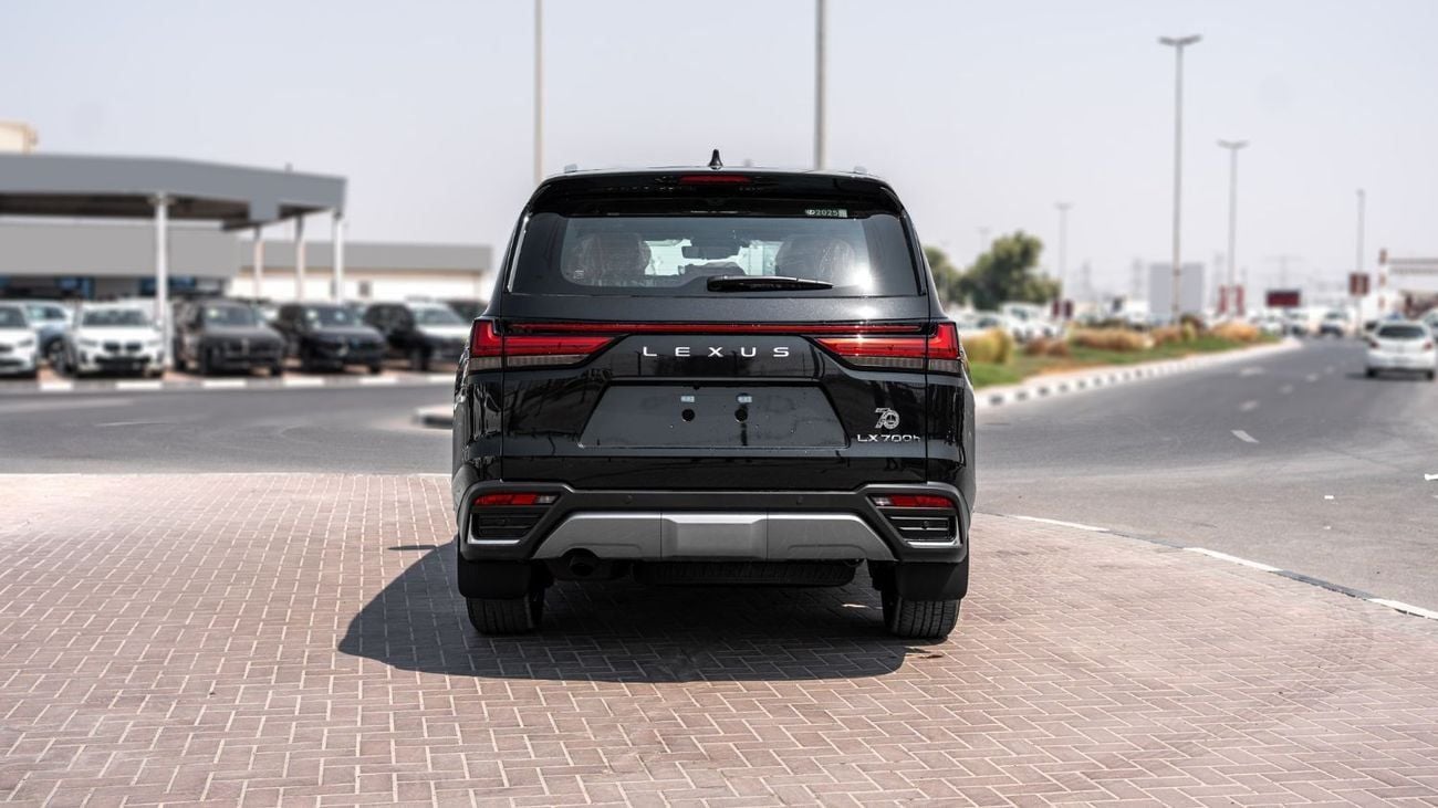 لكزس LX 700h 2026 Lexus LX700h Signature 3.5L AT Hybrid (Black-Tan) with Auto park