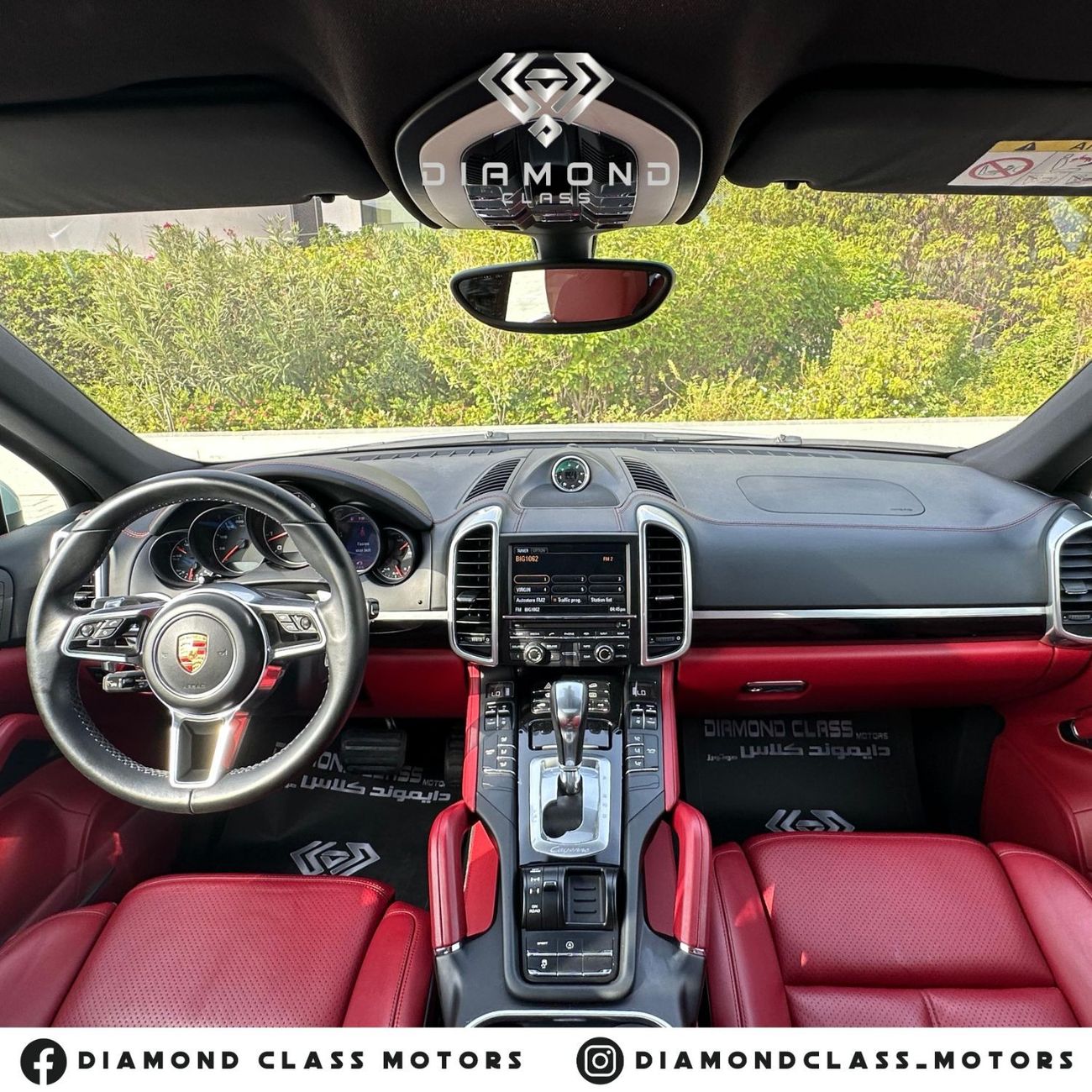 Porsche Cayenne Porsche Cayenne V6 Design Edition Red interior  Full Option GCC AED Under Warranty