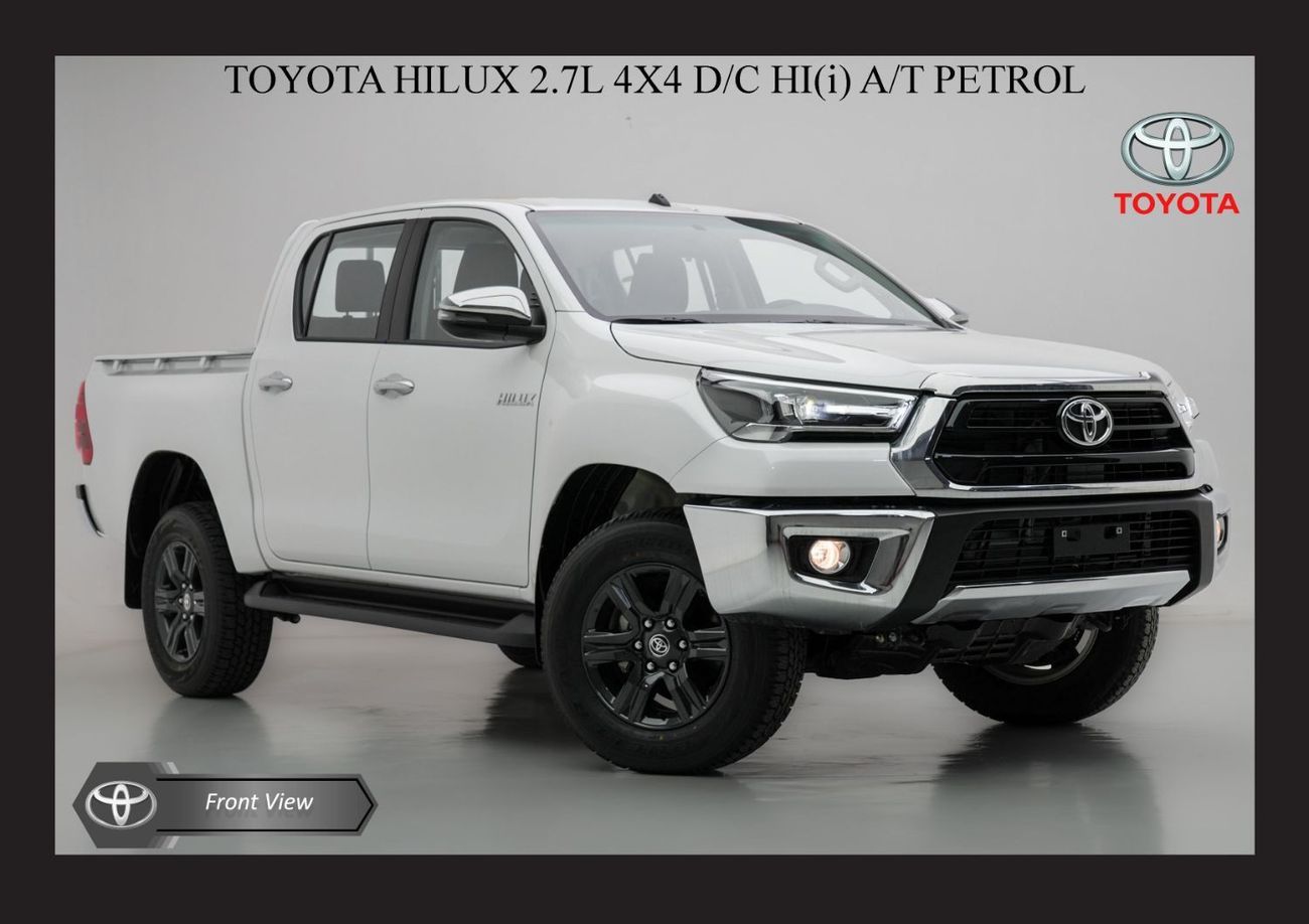 Toyota Hilux #AM TOYOTA HILUX 2.7L 4X4 D/C HI(i) A/T PTR 2026 Export Only