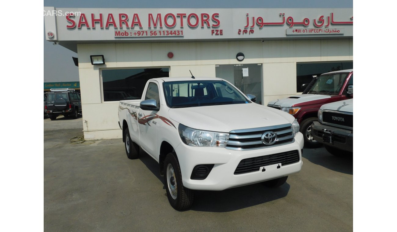 Toyota Hilux Single Cab Pickup 2.7L Petrol 4wd Pwr M/T