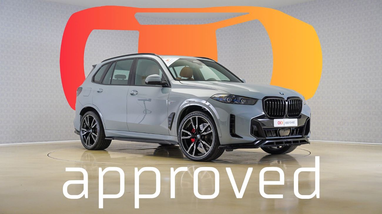 BMW X5 40i M Sport 3.0L | AED 5,412 PM | Warranty July-2027 | GC