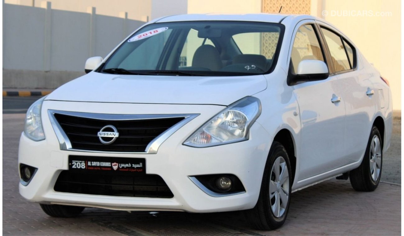 Nissan Sunny Nissan Sunny 2018 GCC in excellent condition without accidents, very clean from inside and outside