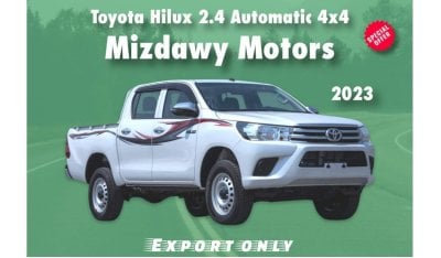 Toyota Hilux TOYOTA HILUX 2.4L 4X4 D/C BSC(i) A/T DSL (export only)