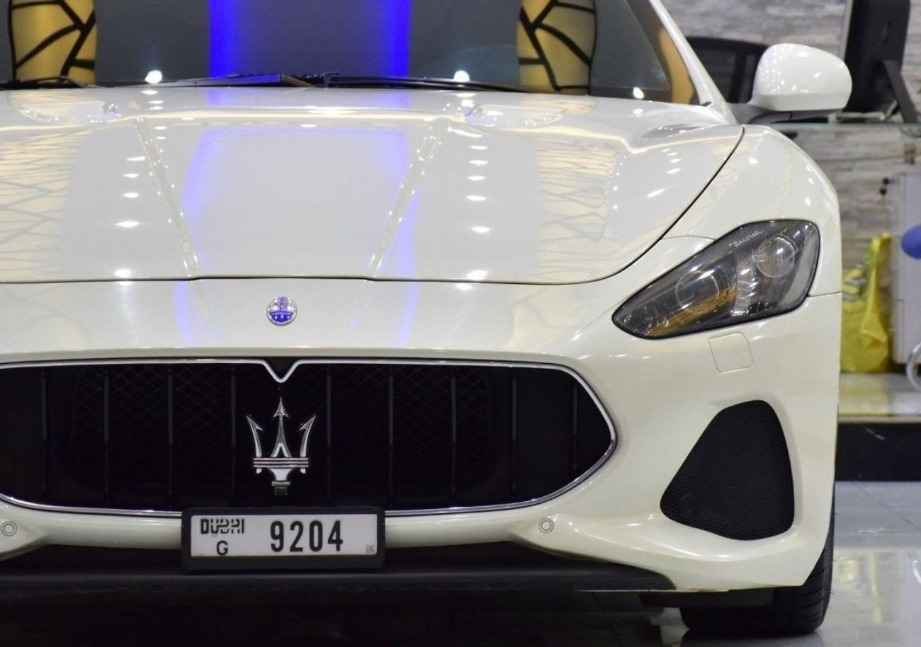 Maserati Granturismo EXCELLENT DEAL for our Maserati GranTurismo Sport ( 2018 Model ) in White Color GCC Specs