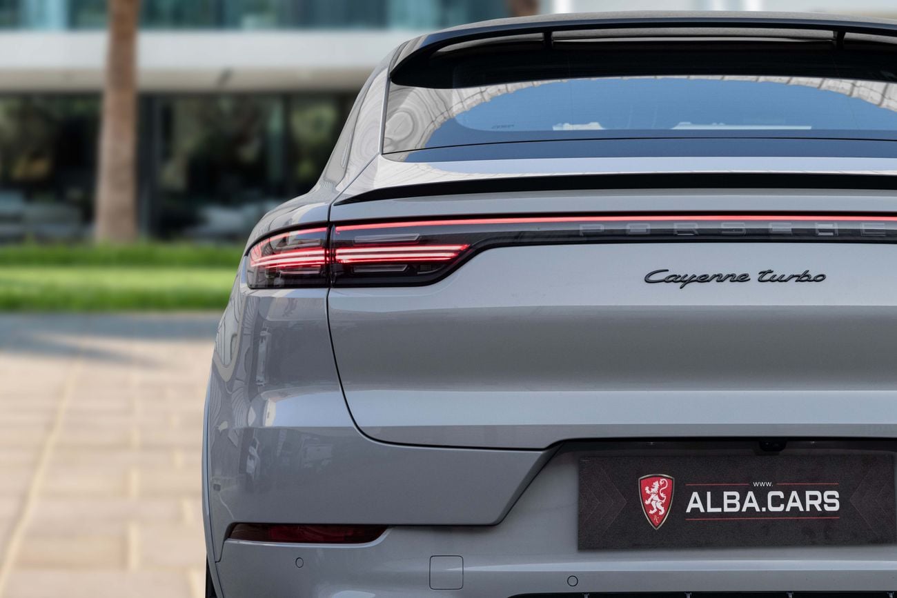 Porsche Cayenne Turbo Coupe Cayenne Turbo Coupe | 8,225 P.M | 0% Downpayment | Porsche Cayenne Turbo Coupe