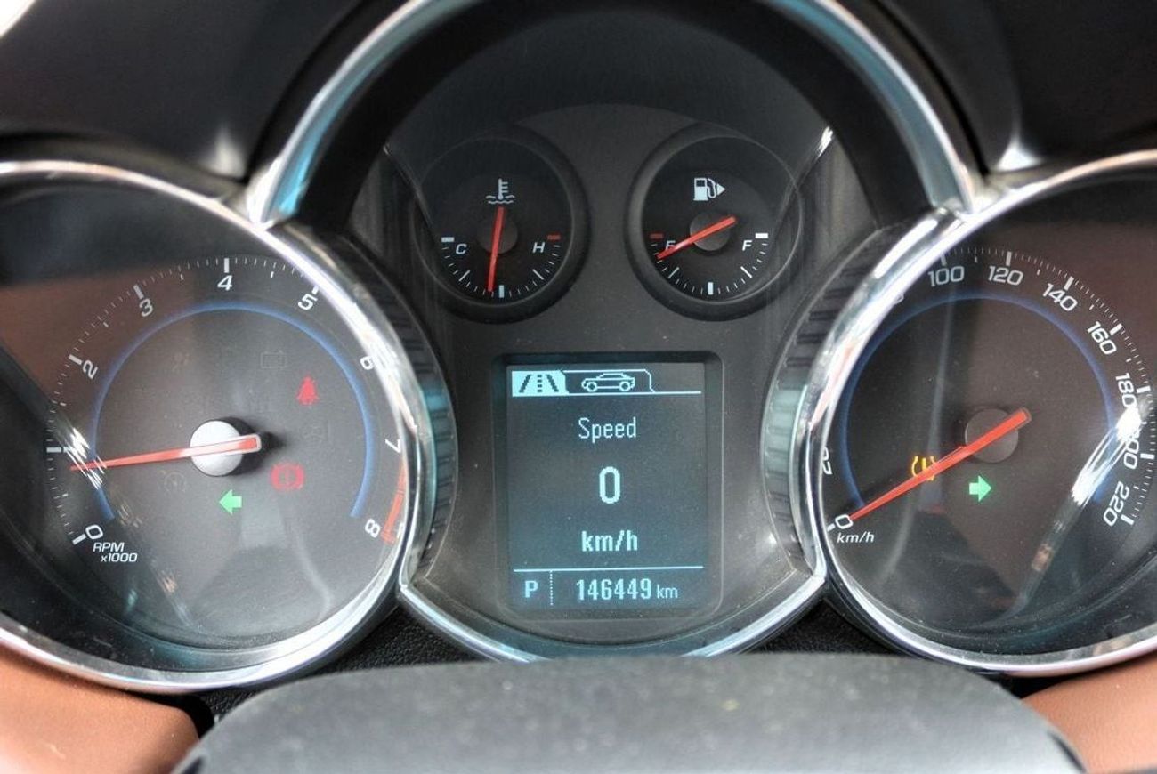 شيفروليه كروز شيفورليه كروز 2016 خليجى بدون حوادث بحالة ممتازه ممشى  KM146000  بمحرك 1.8Lسى سى بسعر 23000 درهم