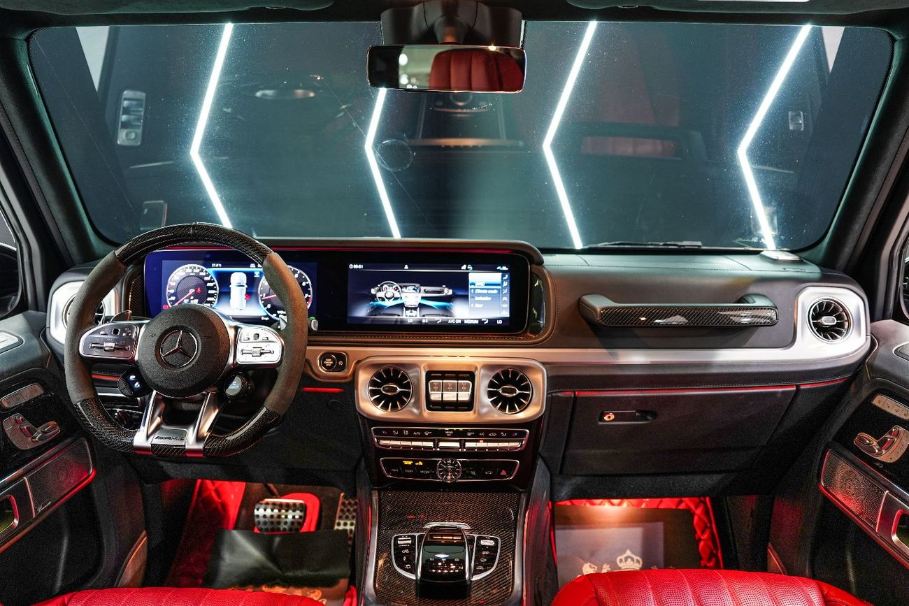 Mercedes-Benz G 63 AMG Double Night Package,  Carbon Interior, Gargash Warranty + Service!!