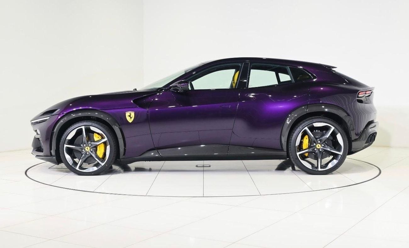 Ferrari Purosangue STD 2025 | Japanese Specifications | Full Carbon | Full Service History | Al Tayer Contract Service Unti